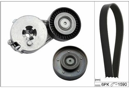 Audi Poly V-riem set 529050010