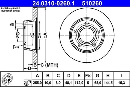 Audi Powerdisc Remschijf 24031002601