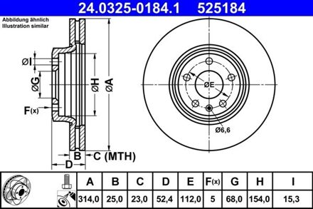 Audi Powerdisc Remschijf 24032501841
