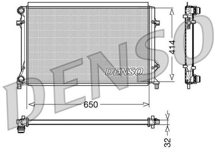 Audi Radiateur DRM32016