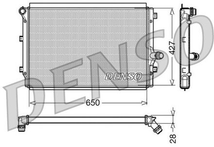 Audi Radiateur DRM32017