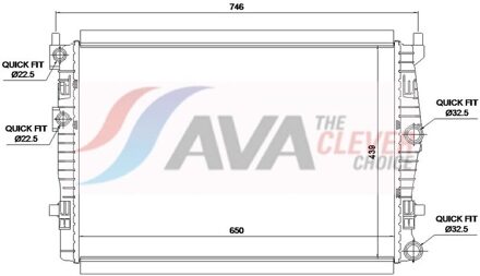 Audi Radiateur VN2461