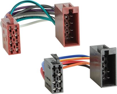 Audi Radio Aansluitkabel ISO Verlenging > ISO Stekker 132002