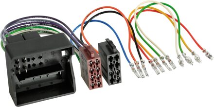 Audi Radio Aansluitkabel Universeel Quadlock > ISO Plug-In voeding 134120