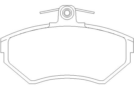 Audi Remblokken set 2194503