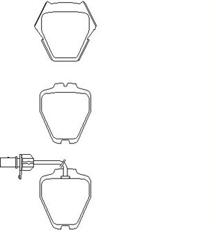 Audi Remblokken set 2328001