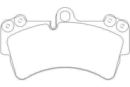 Audi Remblokken set 2369302
