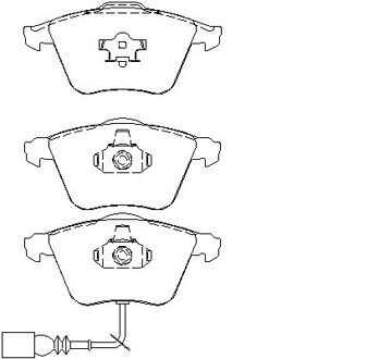 Audi Remblokken set 2380101
