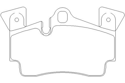 Audi Remblokken set 2401001