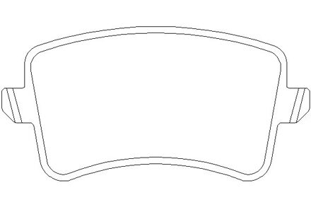 Audi Remblokken set 2460601