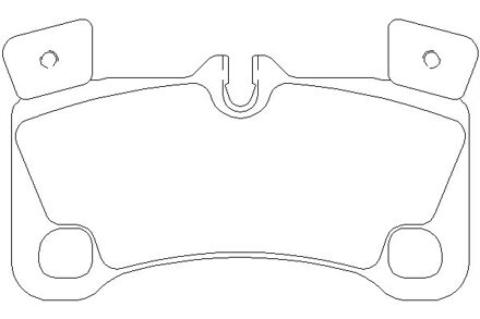 Audi Remblokken set 2461401