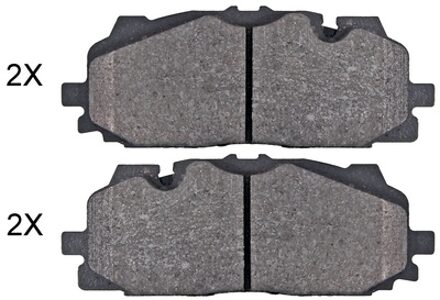 Audi Remblokken set 35125