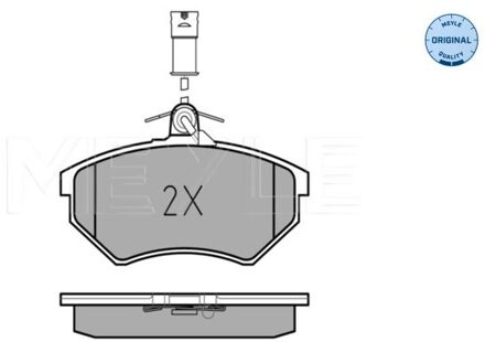 Audi Remblokkenset, schijfrem 0252090119W