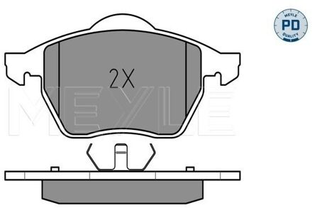 Audi Remblokkenset, schijfrem 0252162419PD