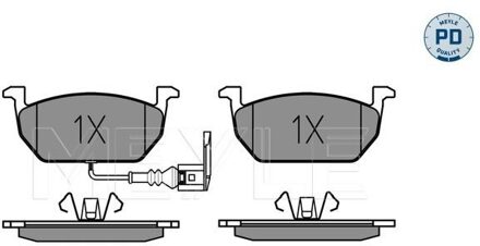 Audi Remblokkenset, schijfrem 0252203517PD