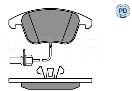 Audi Remblokkenset, schijfrem 0252470520PD