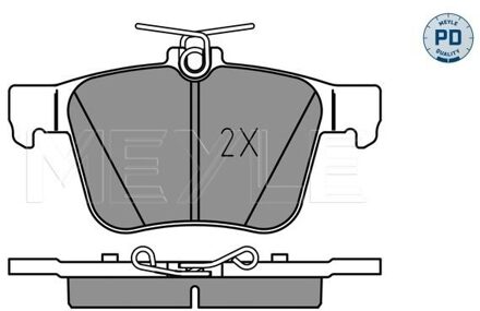 Audi Remblokkenset, schijfrem 0252500916PD