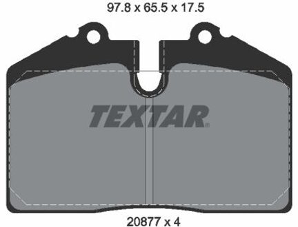 Audi Remblokkenset, schijfrem 2087709