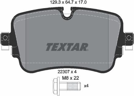 Audi Remblokkenset, schijfrem 2230701