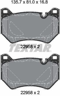 Audi Remblokkenset, schijfrem 2295801