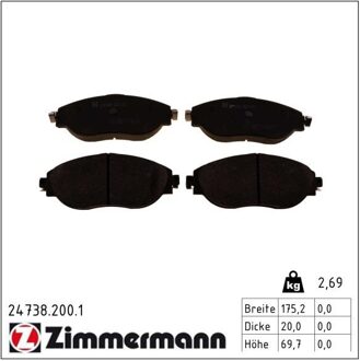 Audi Remblokkenset, schijfrem 247382001