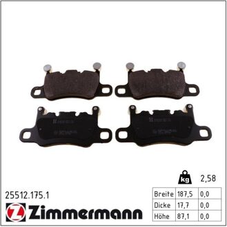 Audi Remblokkenset, schijfrem 255121751