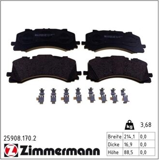 Audi Remblokkenset, schijfrem 259081702