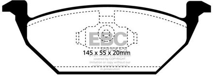 Audi Remblokkenset, schijfrem DP1117