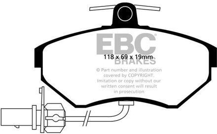 Audi Remblokkenset, schijfrem DP1351