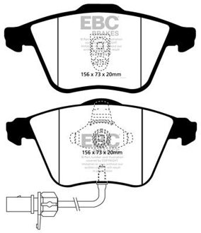 Audi Remblokkenset, schijfrem DP1510