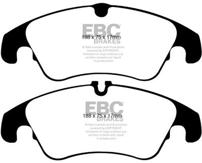 Audi Remblokkenset, schijfrem DP1986