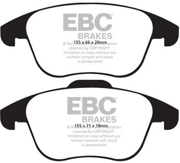 Audi Remblokkenset, schijfrem DP1997