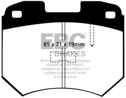 Audi Remblokkenset, schijfrem DP274