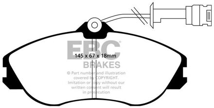 Audi Remblokkenset, schijfrem DP711