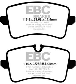 Audi Remblokkenset, schijfrem DPX2082