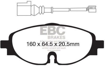 Audi Remblokkenset, schijfrem DPX2150