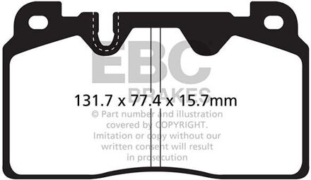 Audi Remblokkenset, schijfrem DPX2168