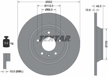 Audi Remschijf 92159503