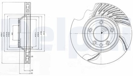 Audi Remschijf BG9950