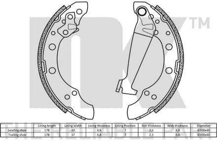 Audi Remschoenset 2747345