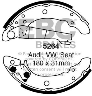 Audi Remschoenset 5264