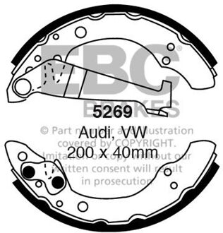 Audi Remschoenset 5269