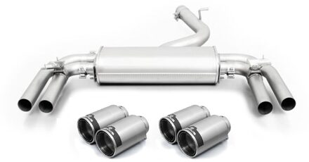 Audi Remus uitlaat passend voor Audi S3 Sportback (8V) - Zilver Carbon 0469131500004683CR