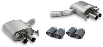 Audi Remus uitlaat passend voor (Axle-Back System) Audi RS4/RS5 - Carbon 0470170500LR004683CTSR