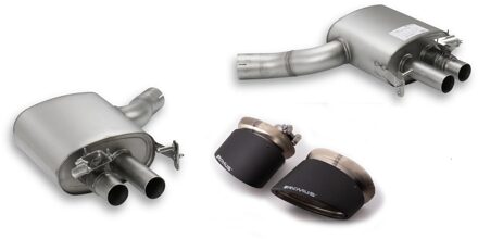 Audi Remus uitlaat passend voor (Axle-Back System) Audi RS4/RS5 - Carbon Ovaal 0470170500LR002699CSSR