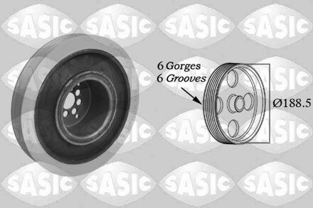 Audi Riemschijf, krukas 9001805