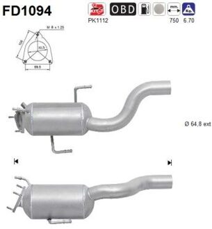 Audi Roetfilter FD1094