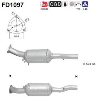 Audi Roetfilter FD1097