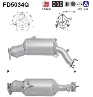 Audi Roetfilter FD5034Q