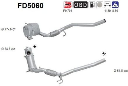 Audi Roetfilter FD5060